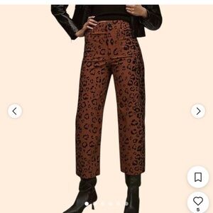 Maeve colette wide leg crop pants